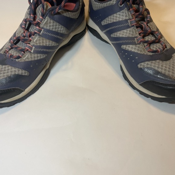 Columbia Women's Techlite Omni Grip Gray Blue Color Shoes 9.5 Waterproof - Picture 6 of 8